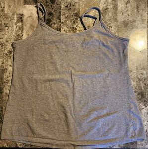 Torrid Plus Size 2X (18-20) Grey Cami Tank Top